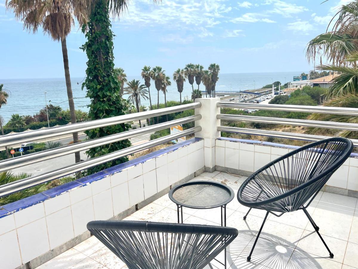El Faro Fabulous Vacation In A 2 Bedroom Townhouse With 2 Terraces Overlooking The Sea, Suitable For 6 People 3 Swimming Pools Tennis And 200 Mts From The Sea מראה חיצוני תמונה